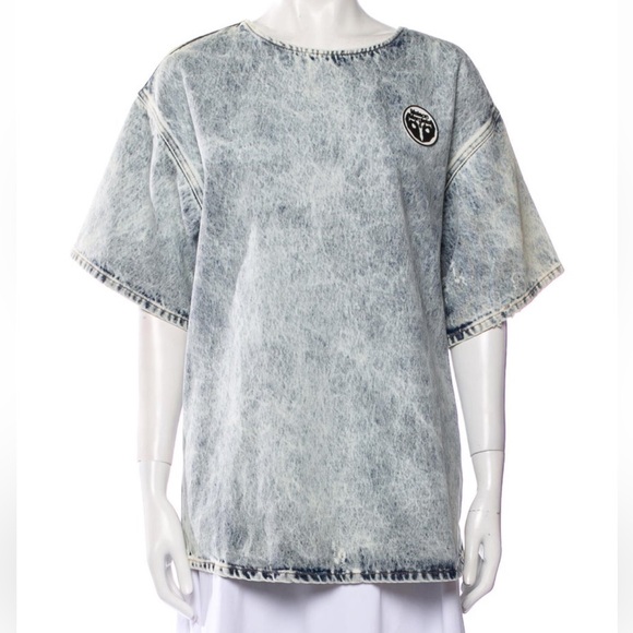 Maison Martin Margiela Distressed Gray Tee - Picture 1 of 3